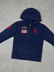 Ralph Lauren Big Pony USA Zipper (XS)