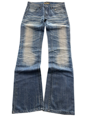 Washed Bootcut Jeans (XS-S)