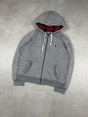 Ralph Lauren Checked Hood Zip (S)