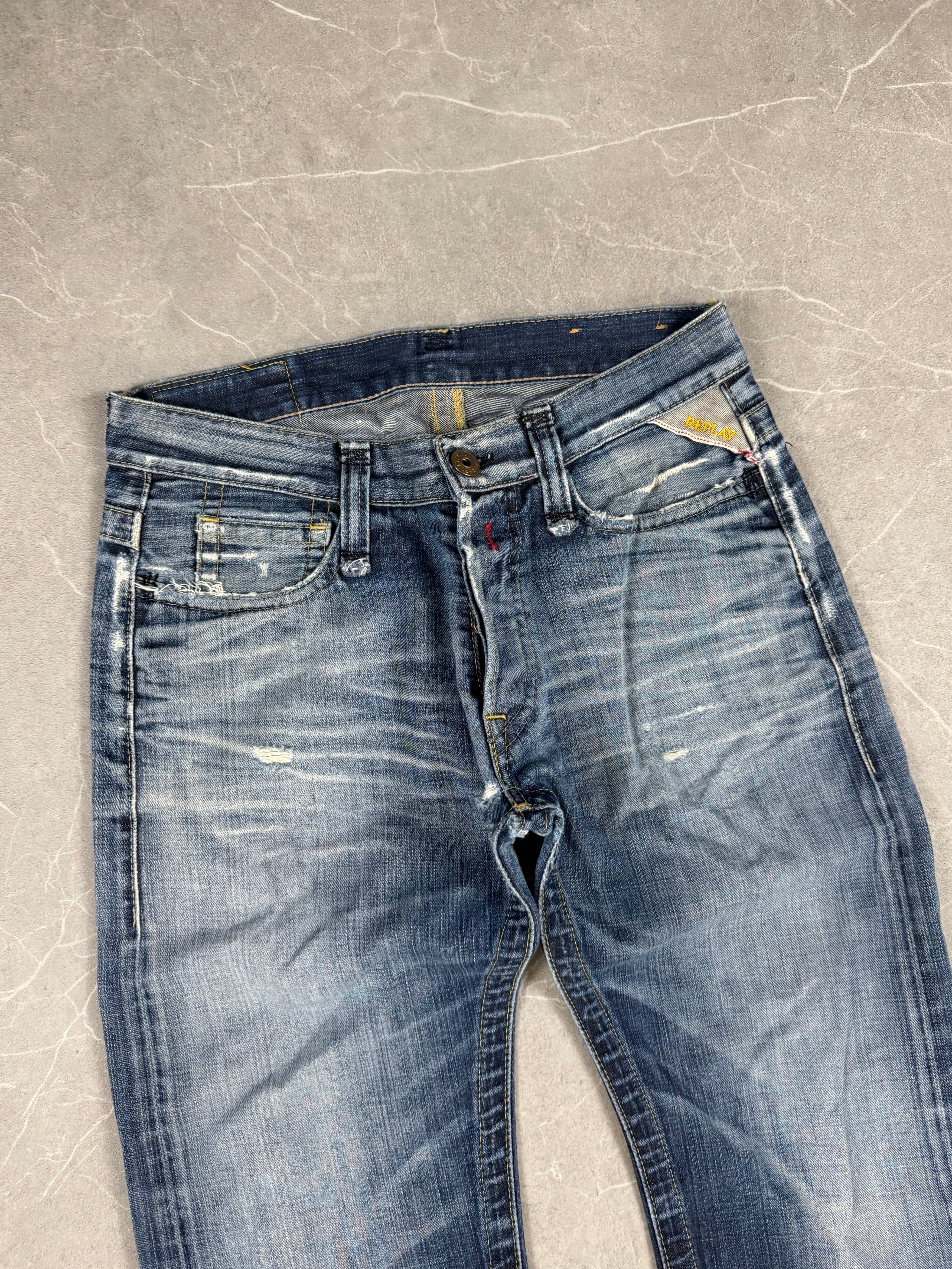 Replay washed Straight Jeans (S)