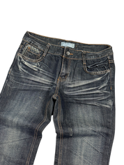 Washed Bootcut Jeans (XS)