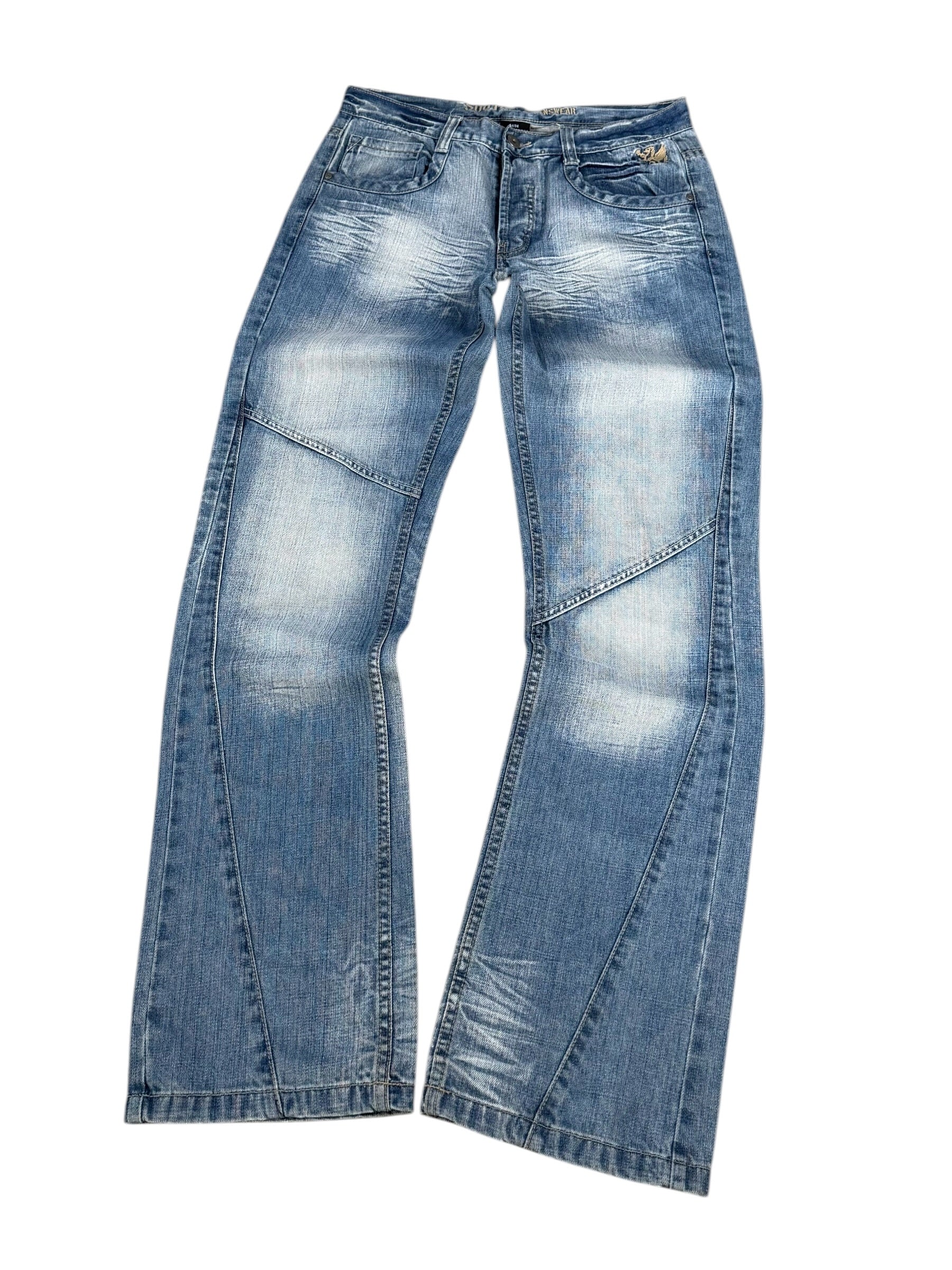 Vintage washed Bootcut Jeans (M)