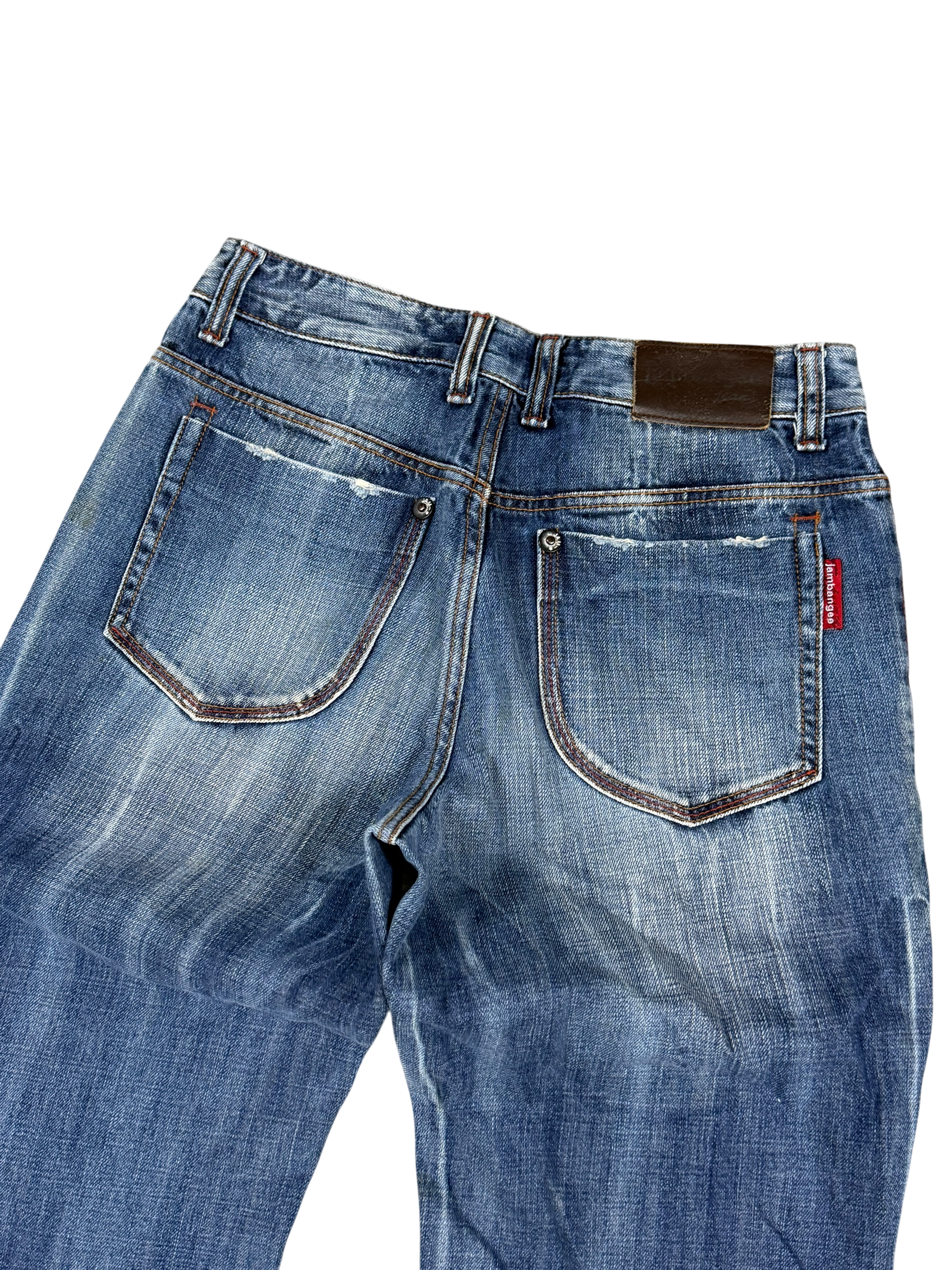 Crazy washed Bootcut Jeans (S)