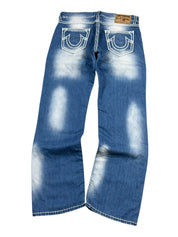True Religion Logan Big T Straight Jeans (M-L)