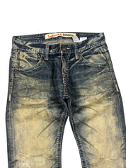 Crazy Sandwashed Straight Jeans (S-M)