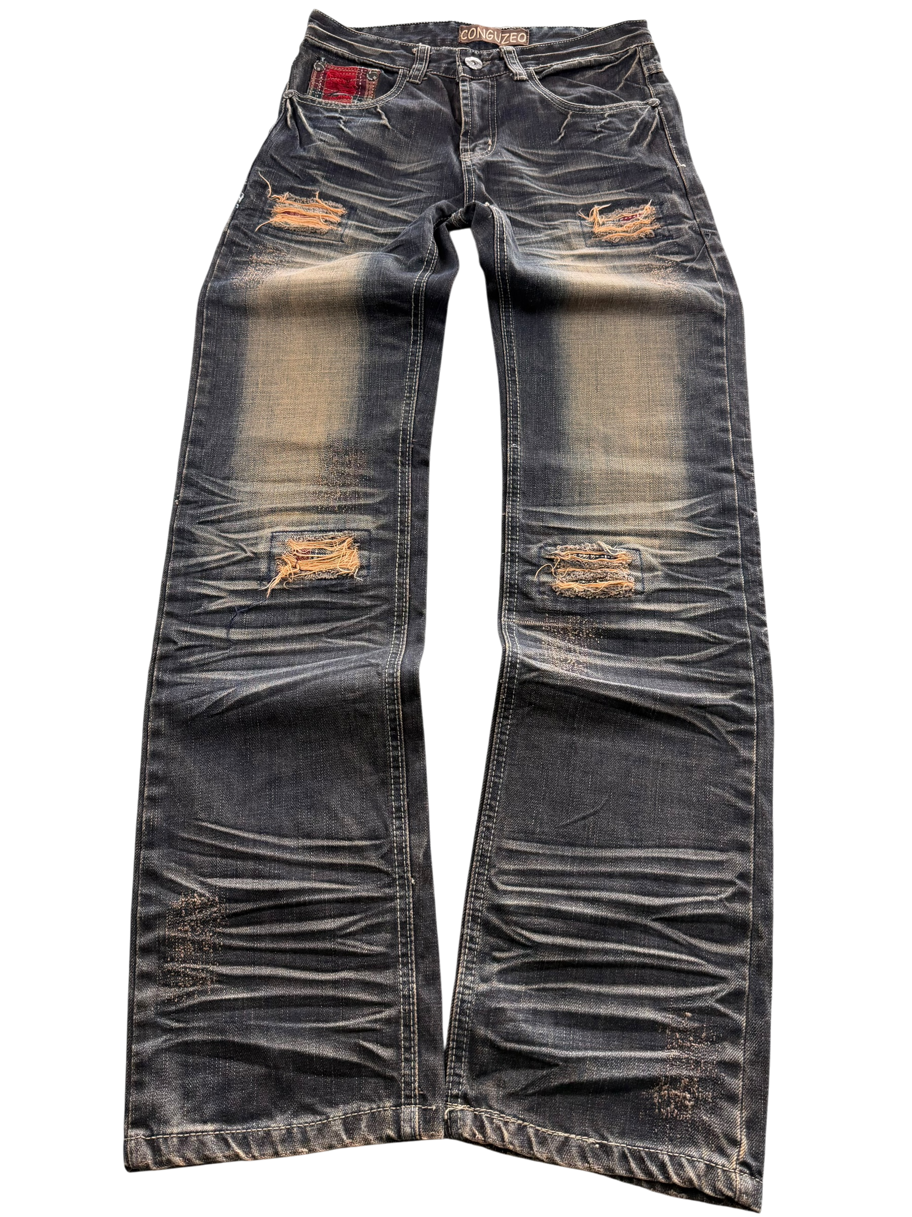 Ultra washed Straighfit Jeans (XS)