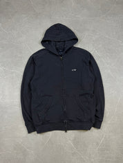 Armani Printed Hood Zip Hoodie (M)