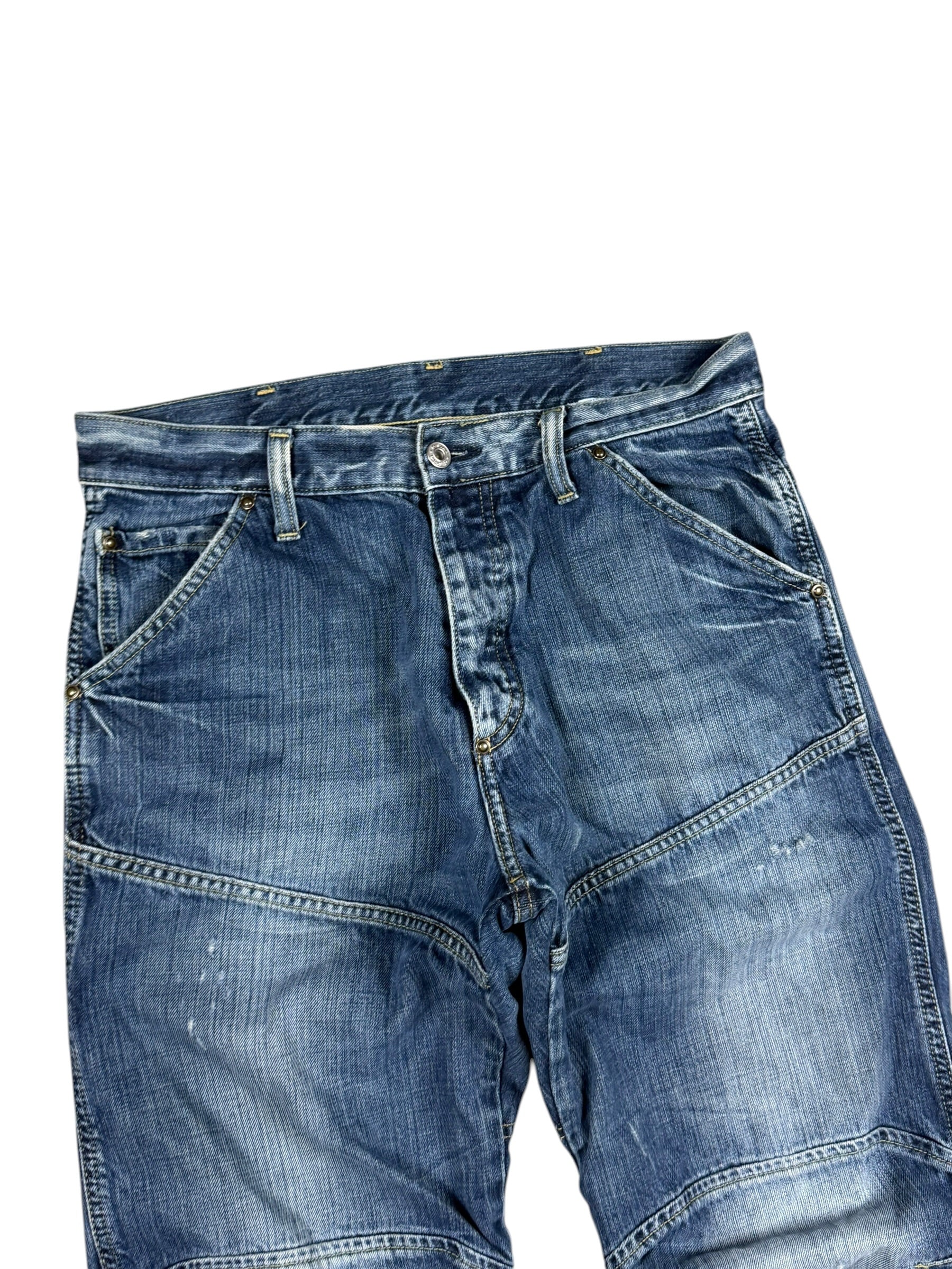Gstar vintage Elwood Big Logo Bootcut Jeans (XS-S)