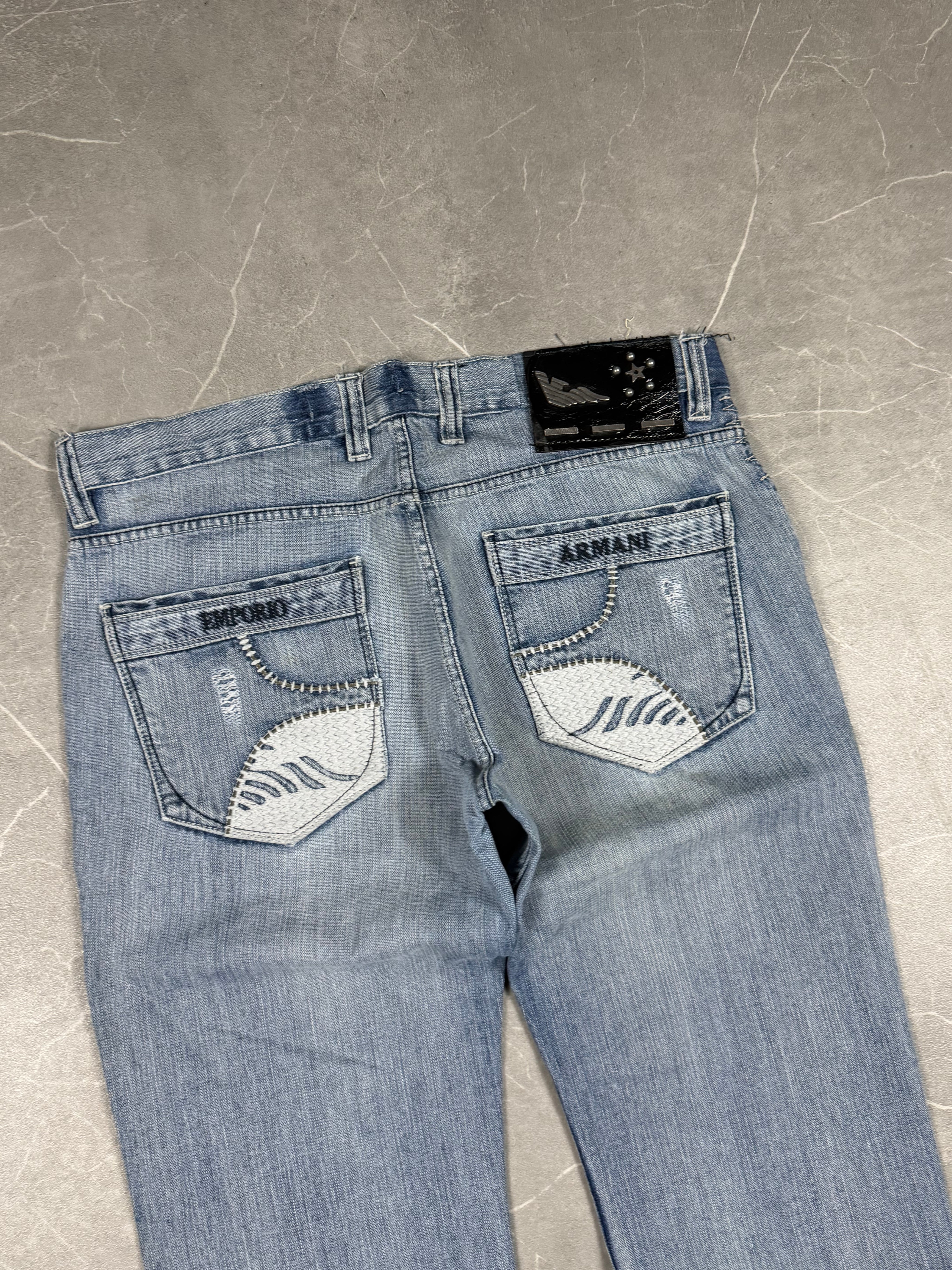 Armani vintage Big Logo Jeans (S-M)