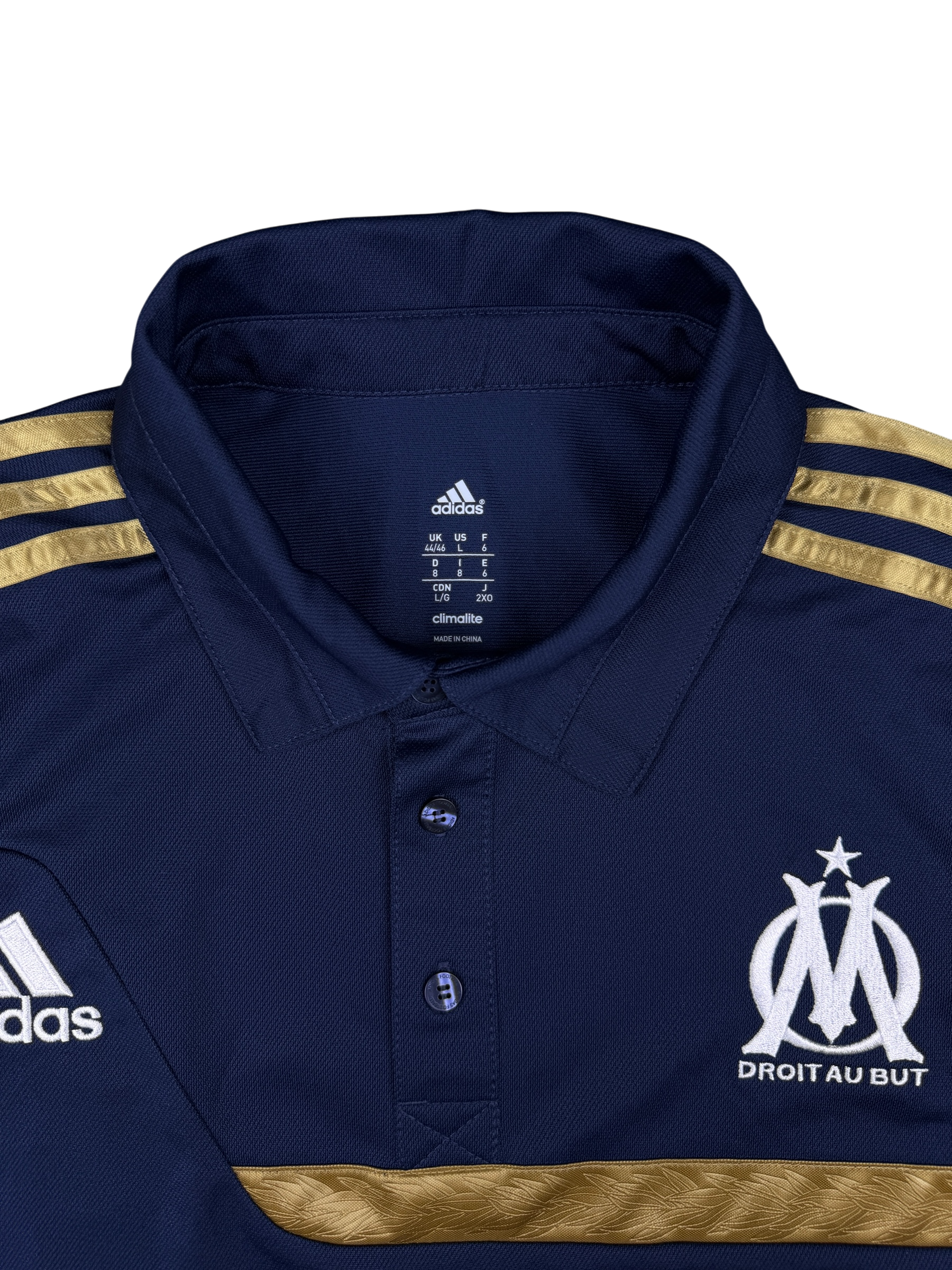 2013 Marseille Adidas vintage Poloshirt (L)