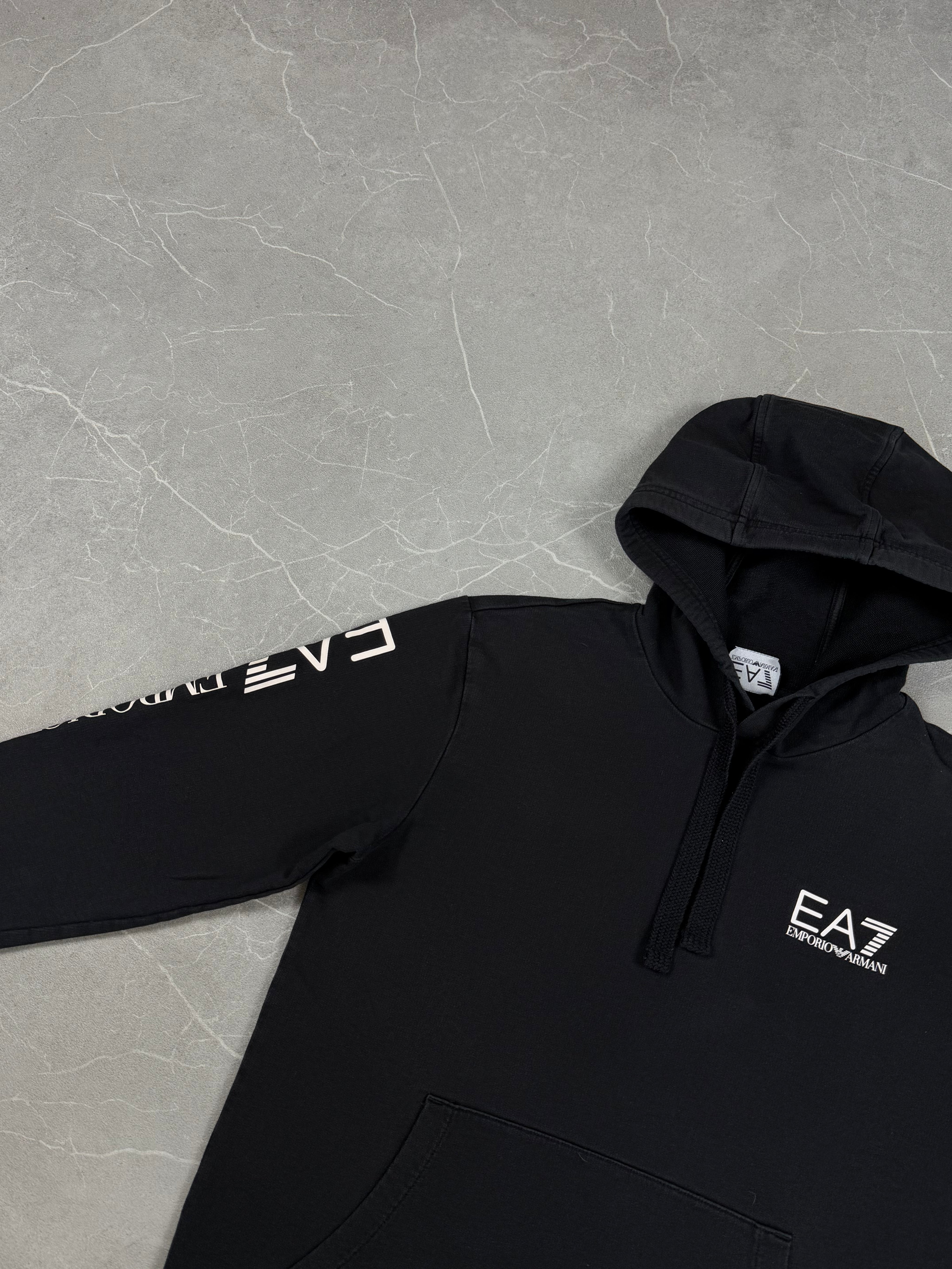 Armani Sleeve print Hoodie (S)