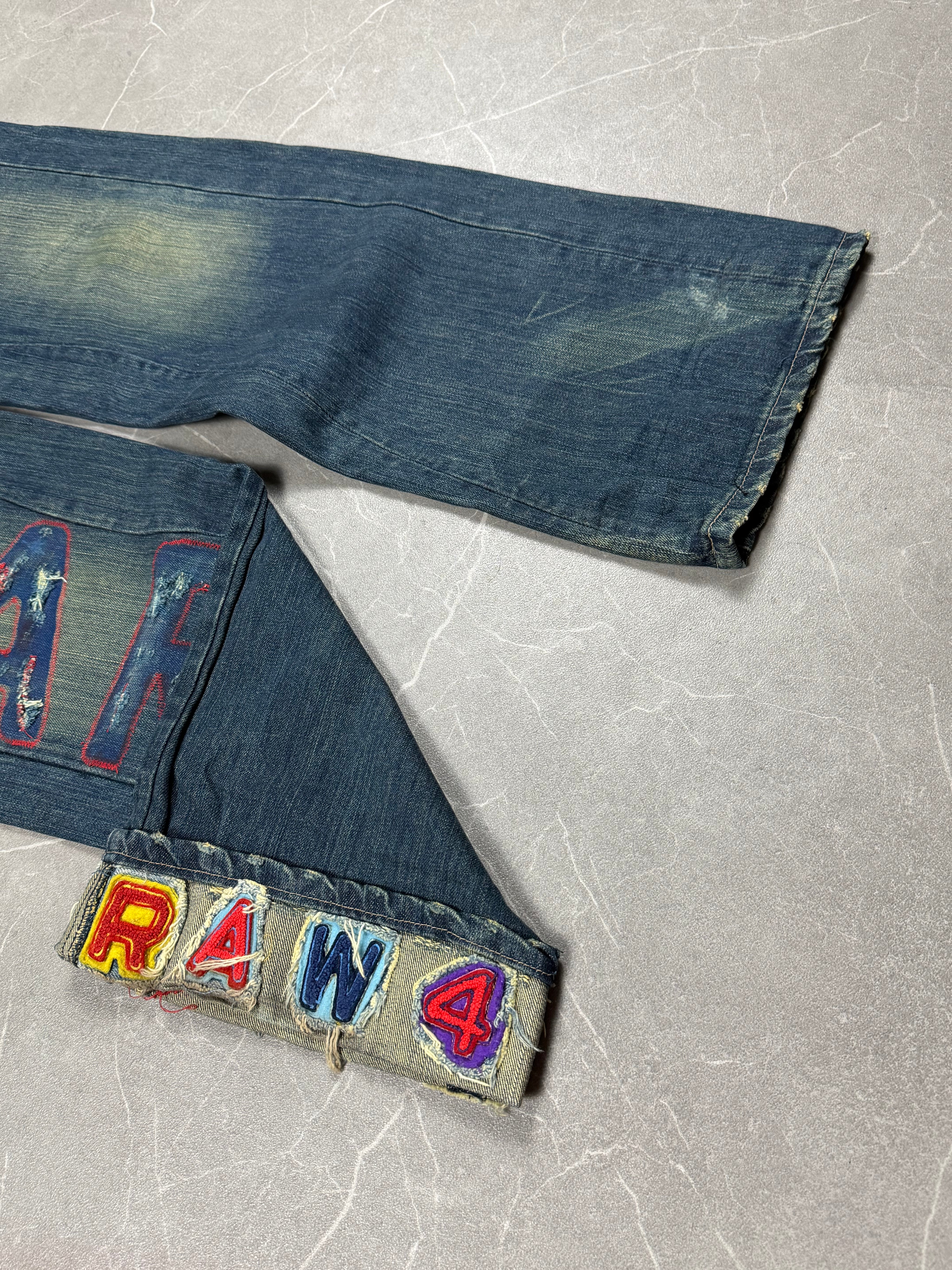 Vintage Gstar special Big Logo Bootcut Jeans (L)