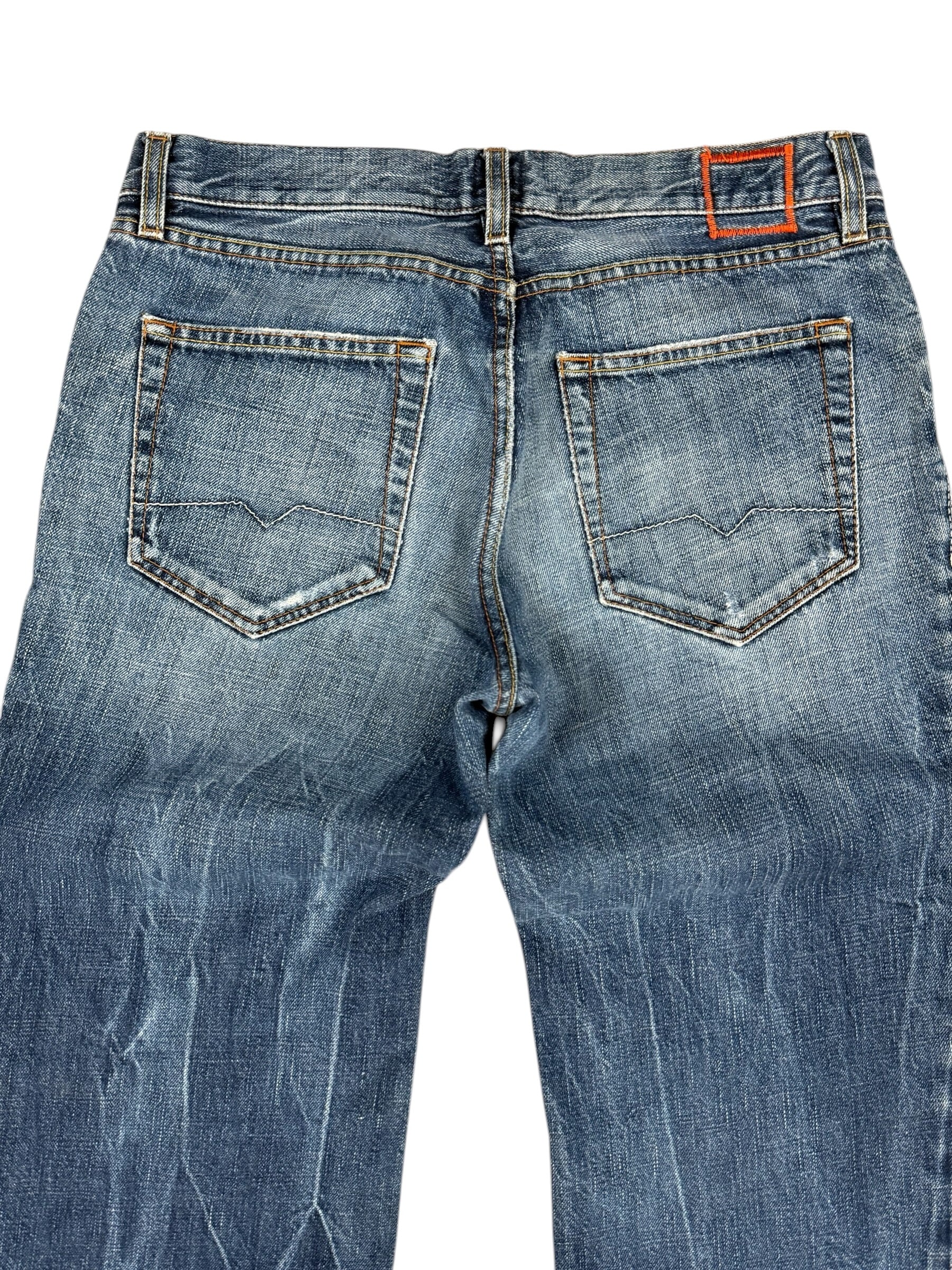 Hugo Boss Washed Bootcut Jeans (S)