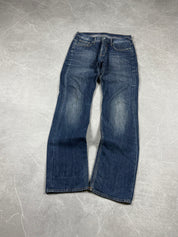 Vintage Japan Rags Straight Jeans (M-L)