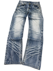 Ultra Washed Bootcut Jeans (XS-S)