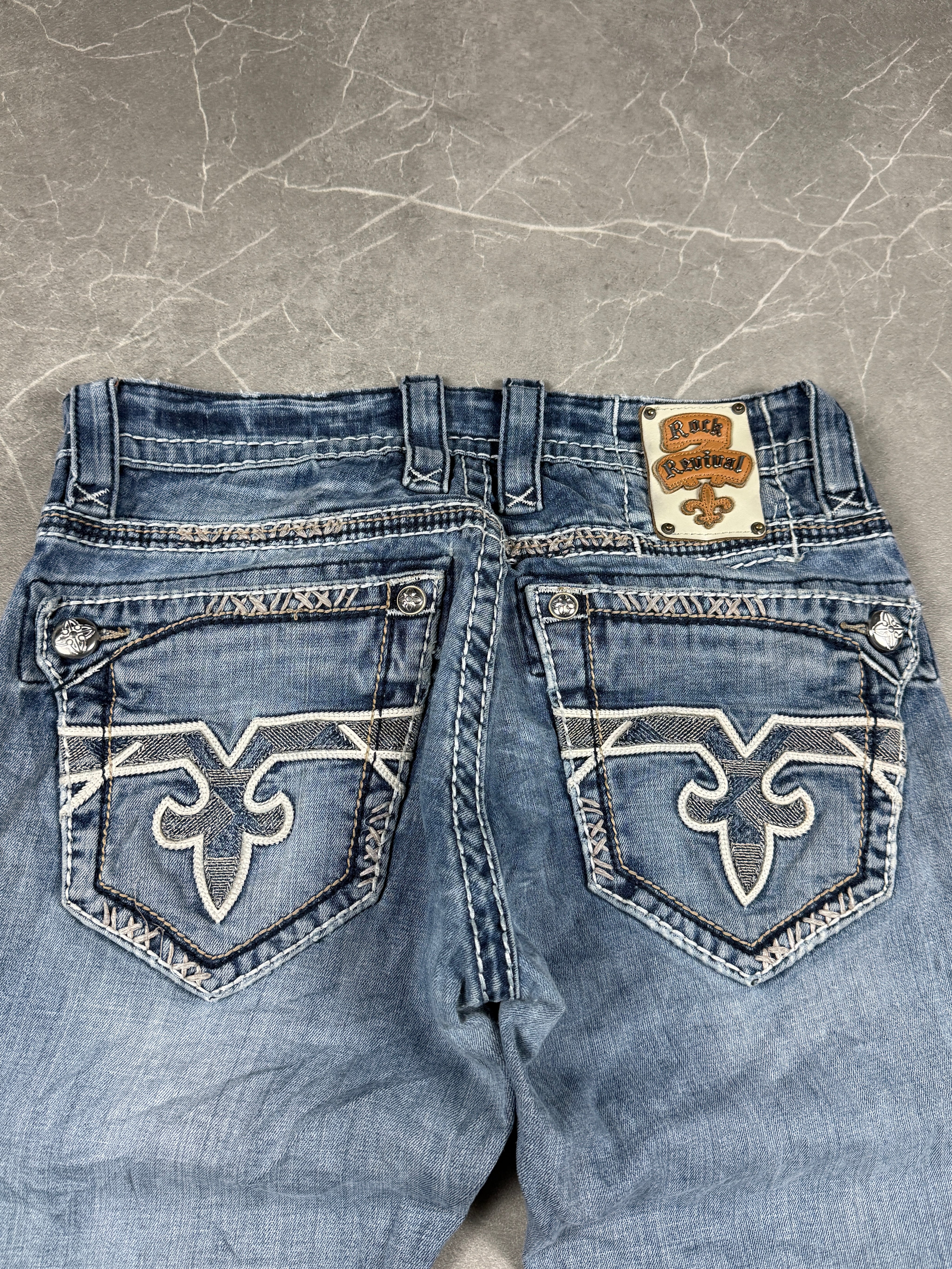 Rock Revival washed Jeans (S)