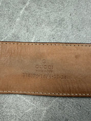Gucci GG Monogramm Belt (95cm)