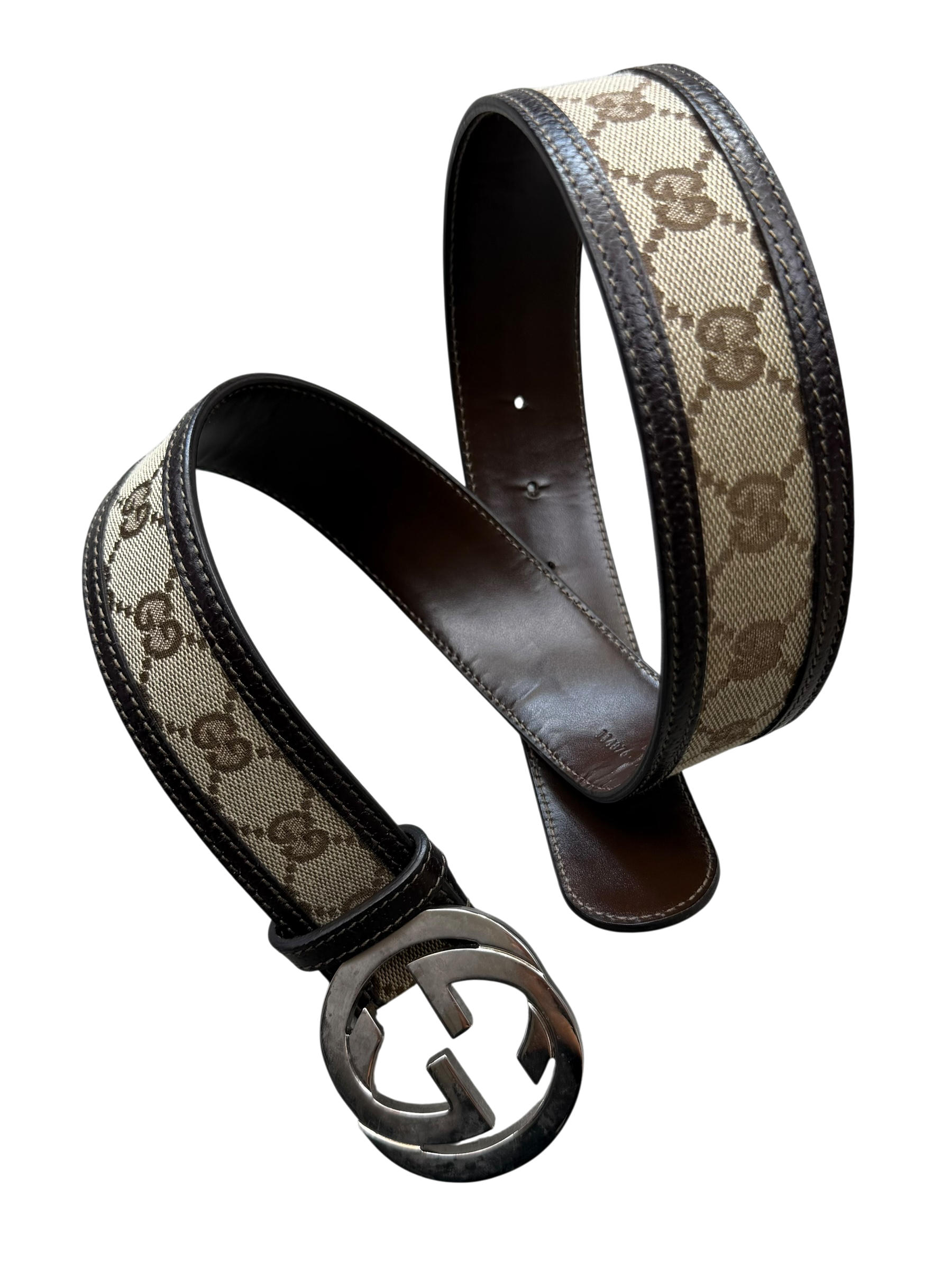 Gucci GG Monogramm Gürtel (80cm)
