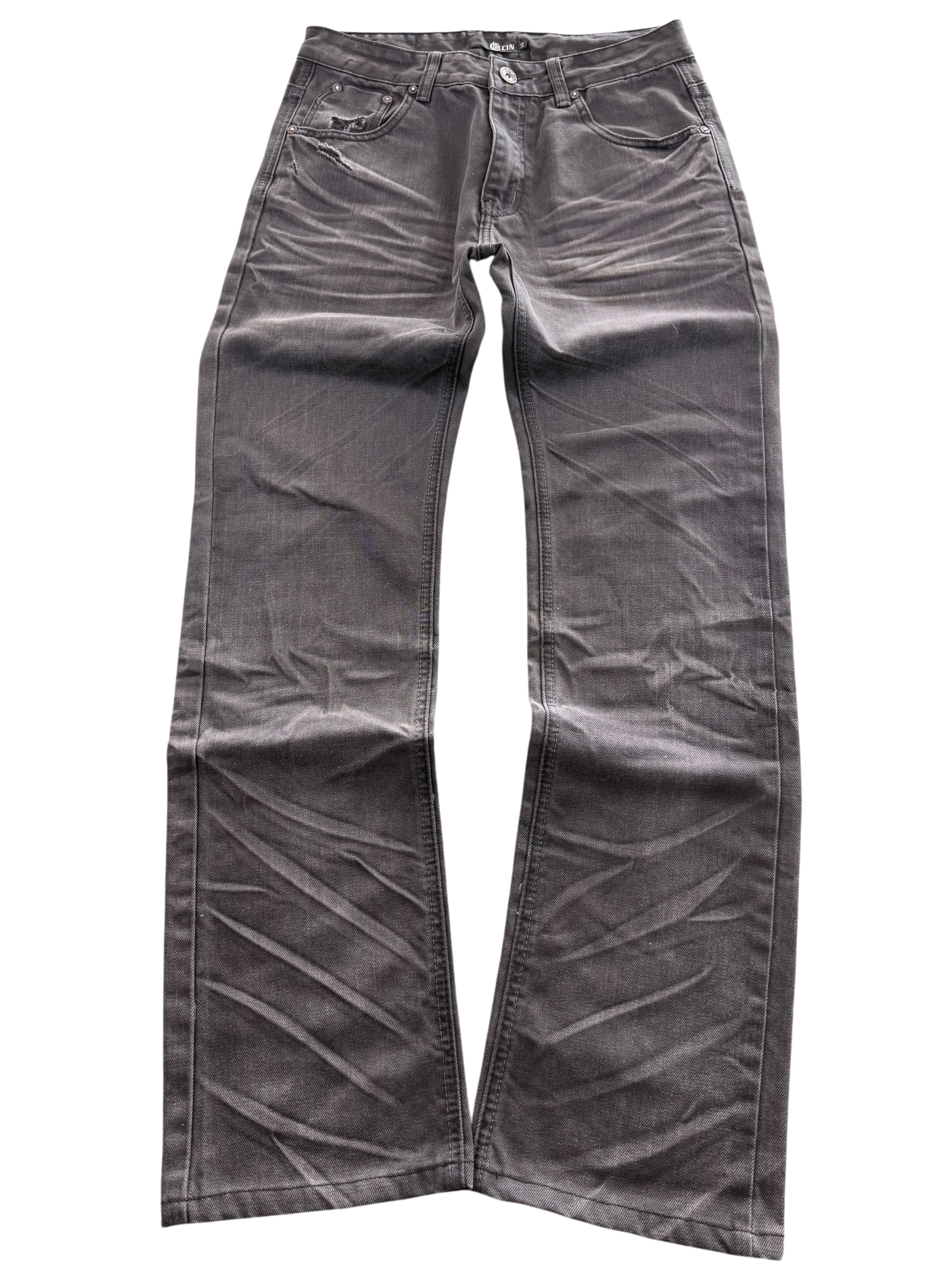 Washed Straightfit Jeans (S)