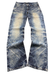 Ultra washed Straight Jeans (M-L)