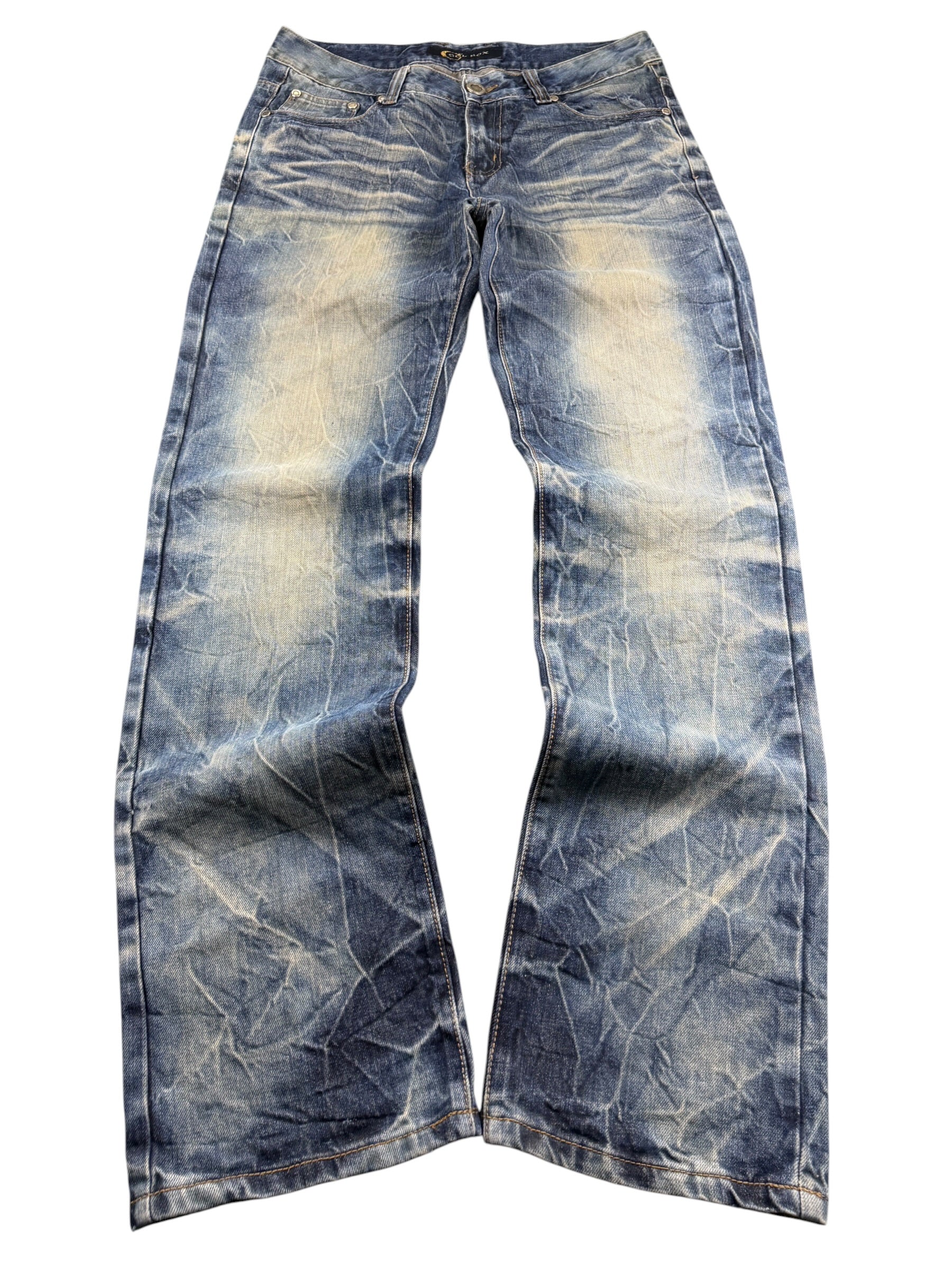 Ultra washed Straight Jeans (M-L)