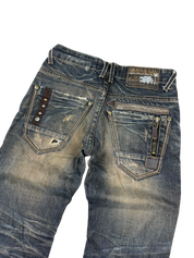 Mud washed Slimfit Jeans (XS)