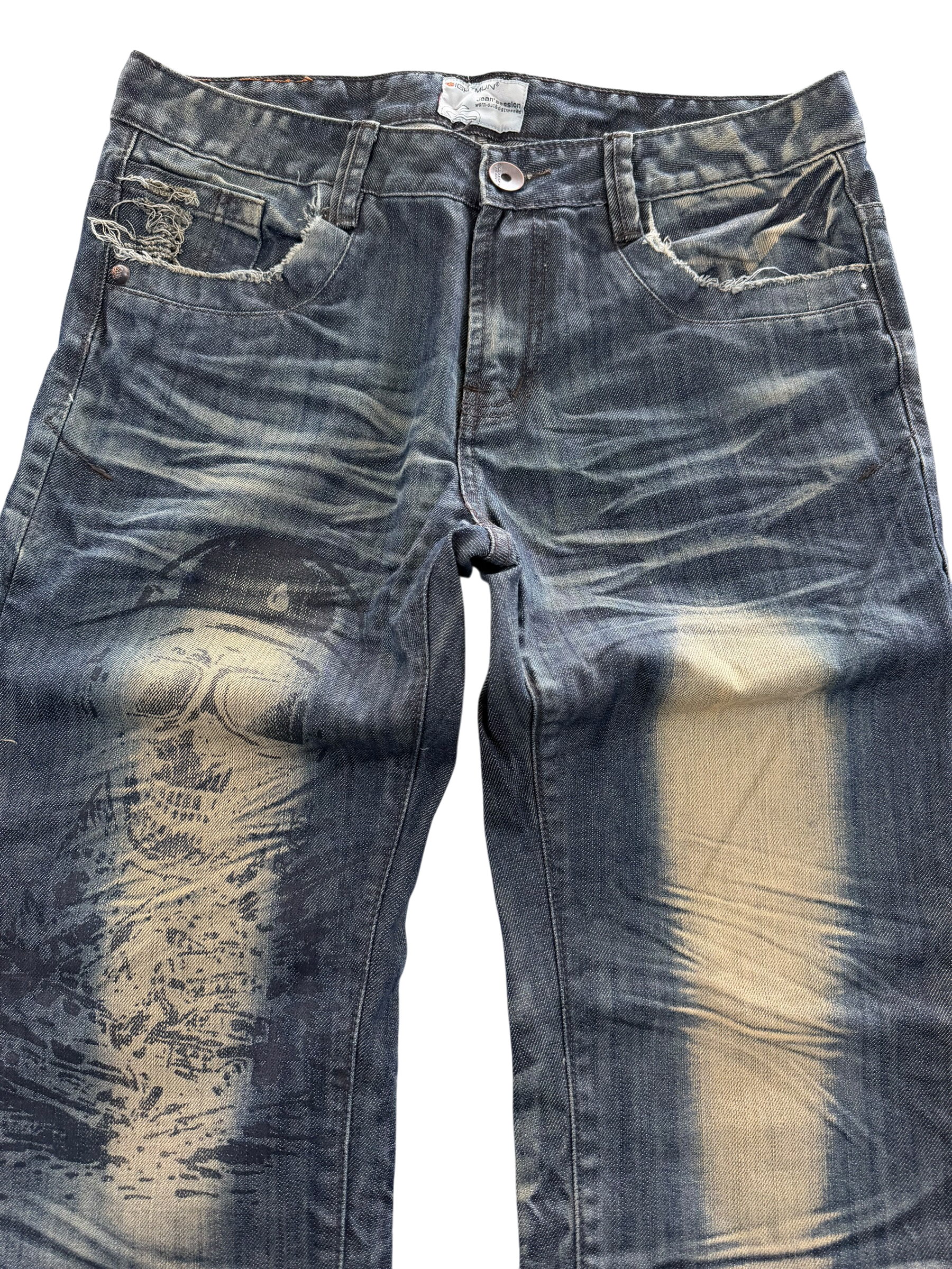 Ultra washed Bootcut Jeans (M-L)