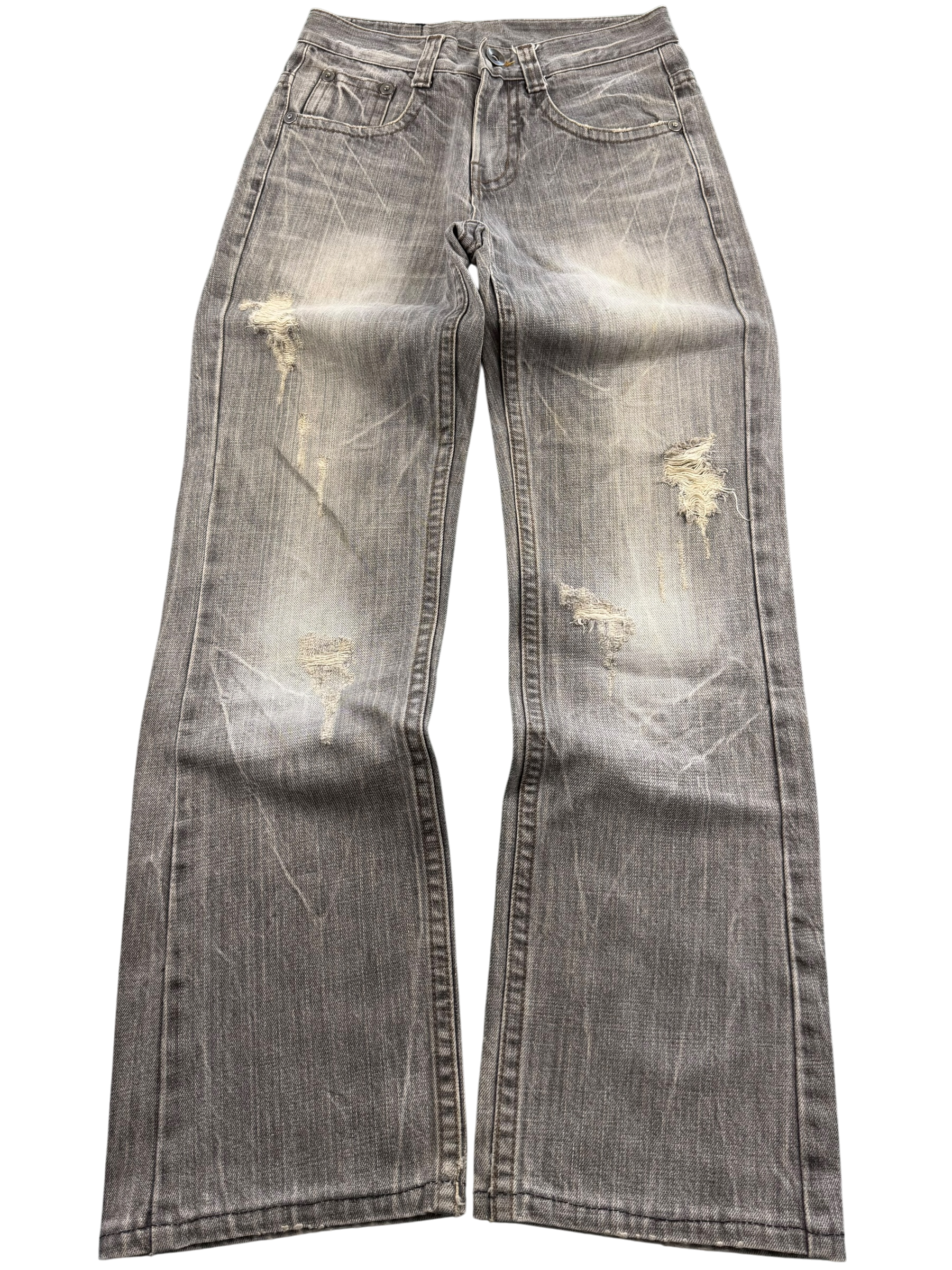 Washed Straightfit Jeans (XS)