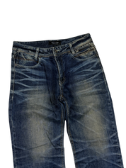 Crazy washed Straight Jeans (XS-S)