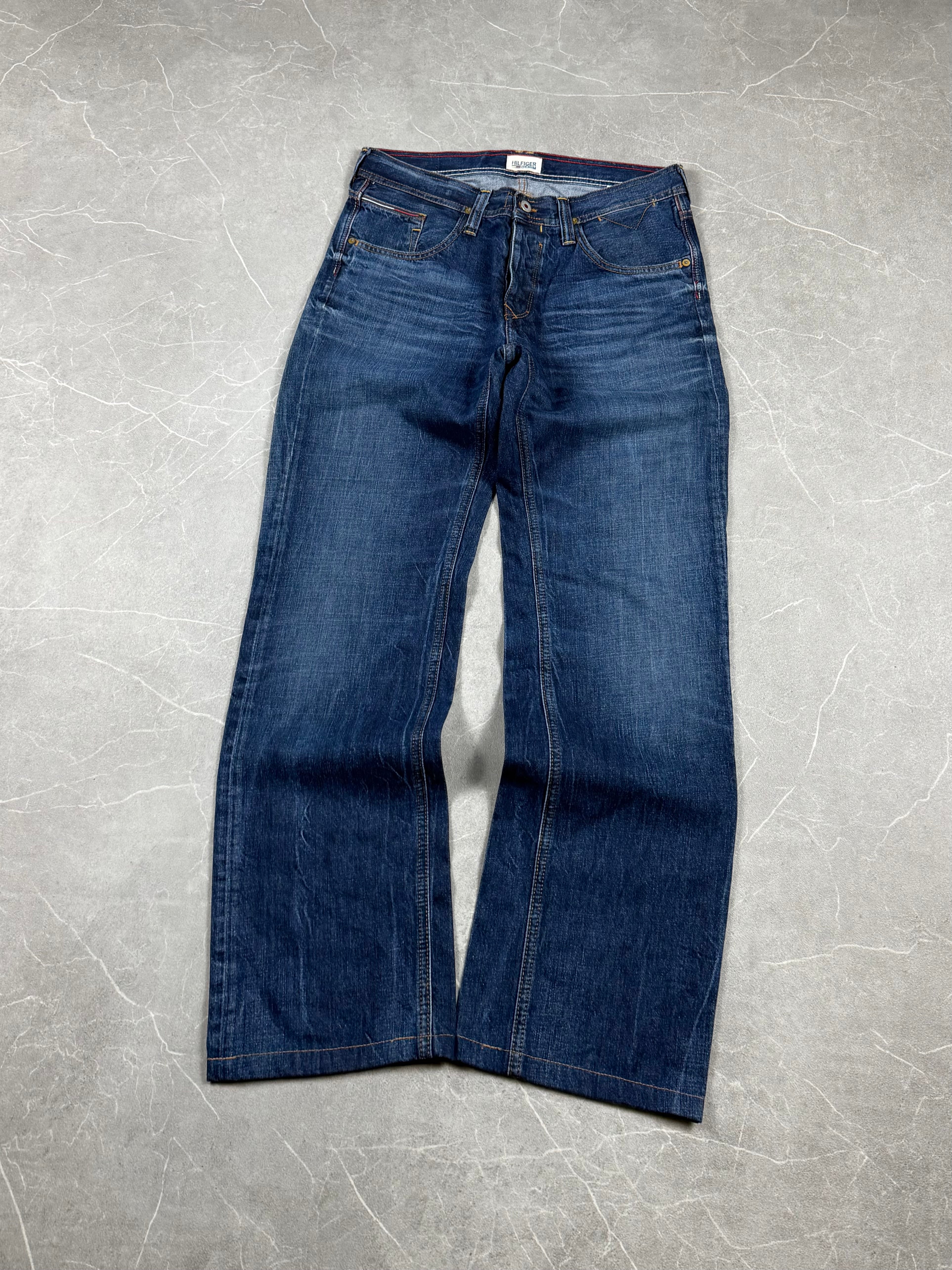 Vintage washed Bootcut Jeans *Hilfiger (S)