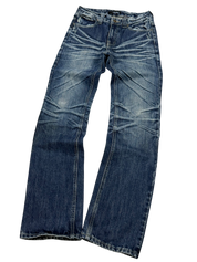 Washed Slim-Fit Jeans (XS-S)