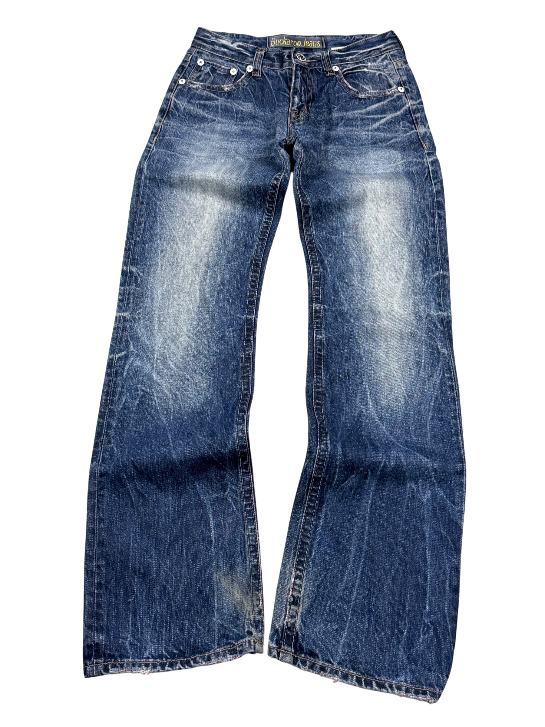 Ultra Washed Straight Jeans (S)