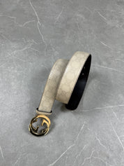 Gucci GG Monogram Belt (90cm)
