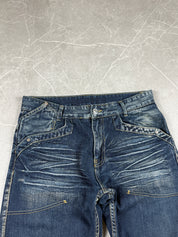 Vintage washed bootcut Jeans (S)