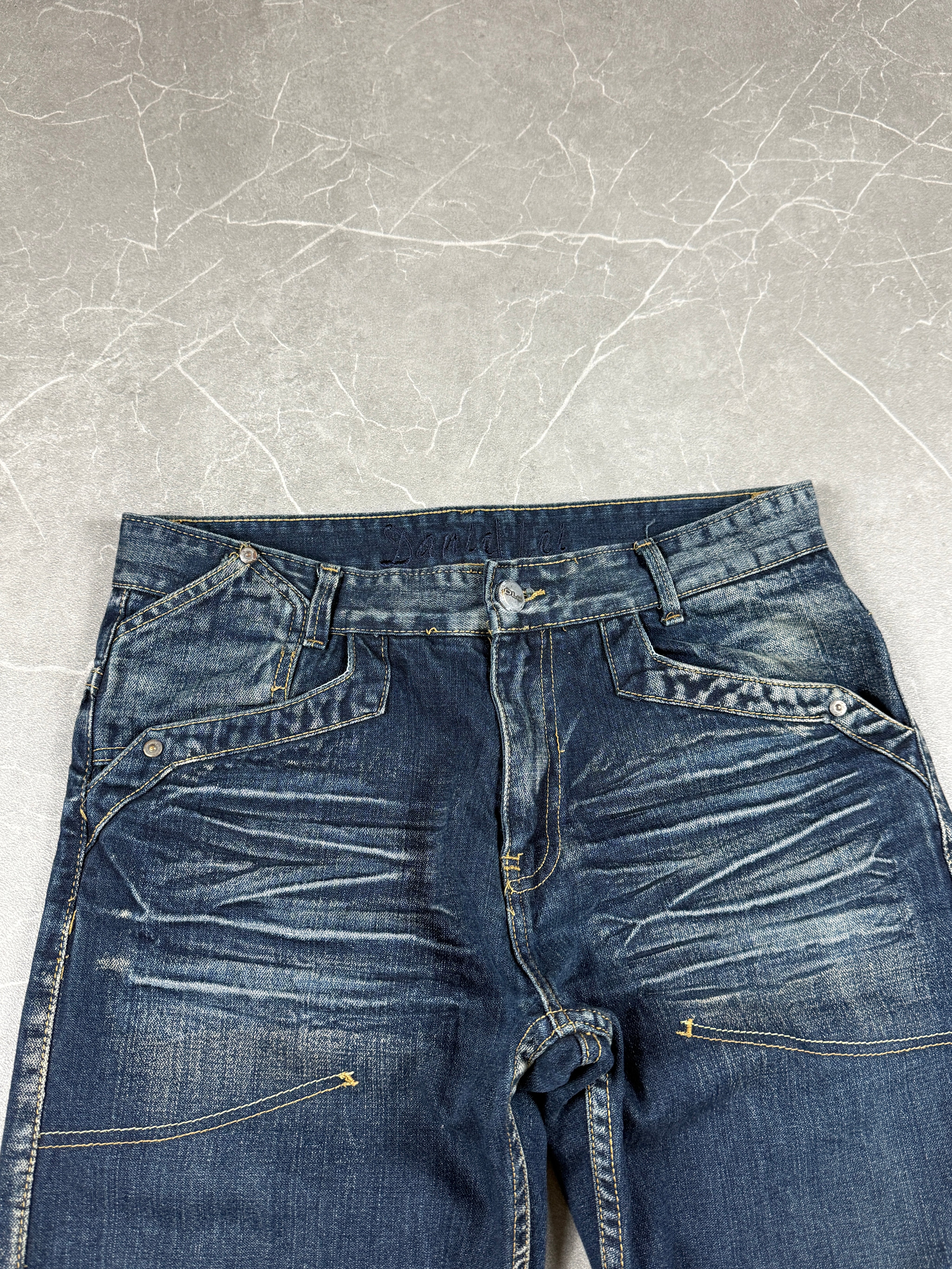 Vintage washed bootcut Jeans (S)