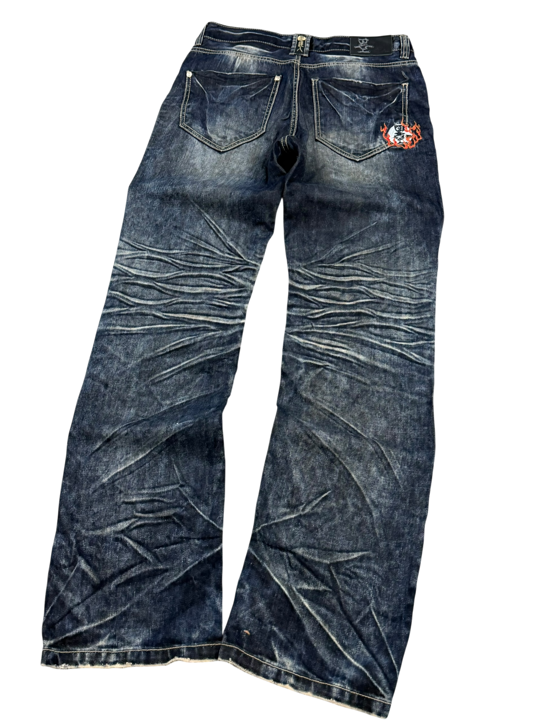 Ultra Washed Straight Fit Jeans (M)
