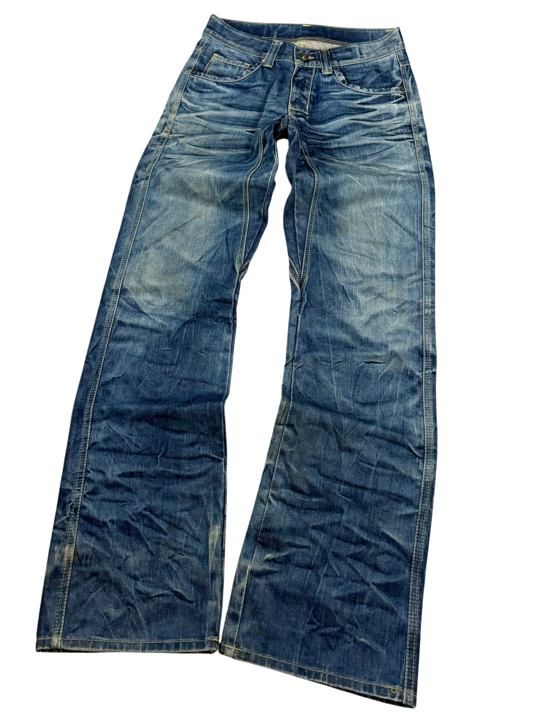 Ultra Washed Bootcut Jeans (S-M)