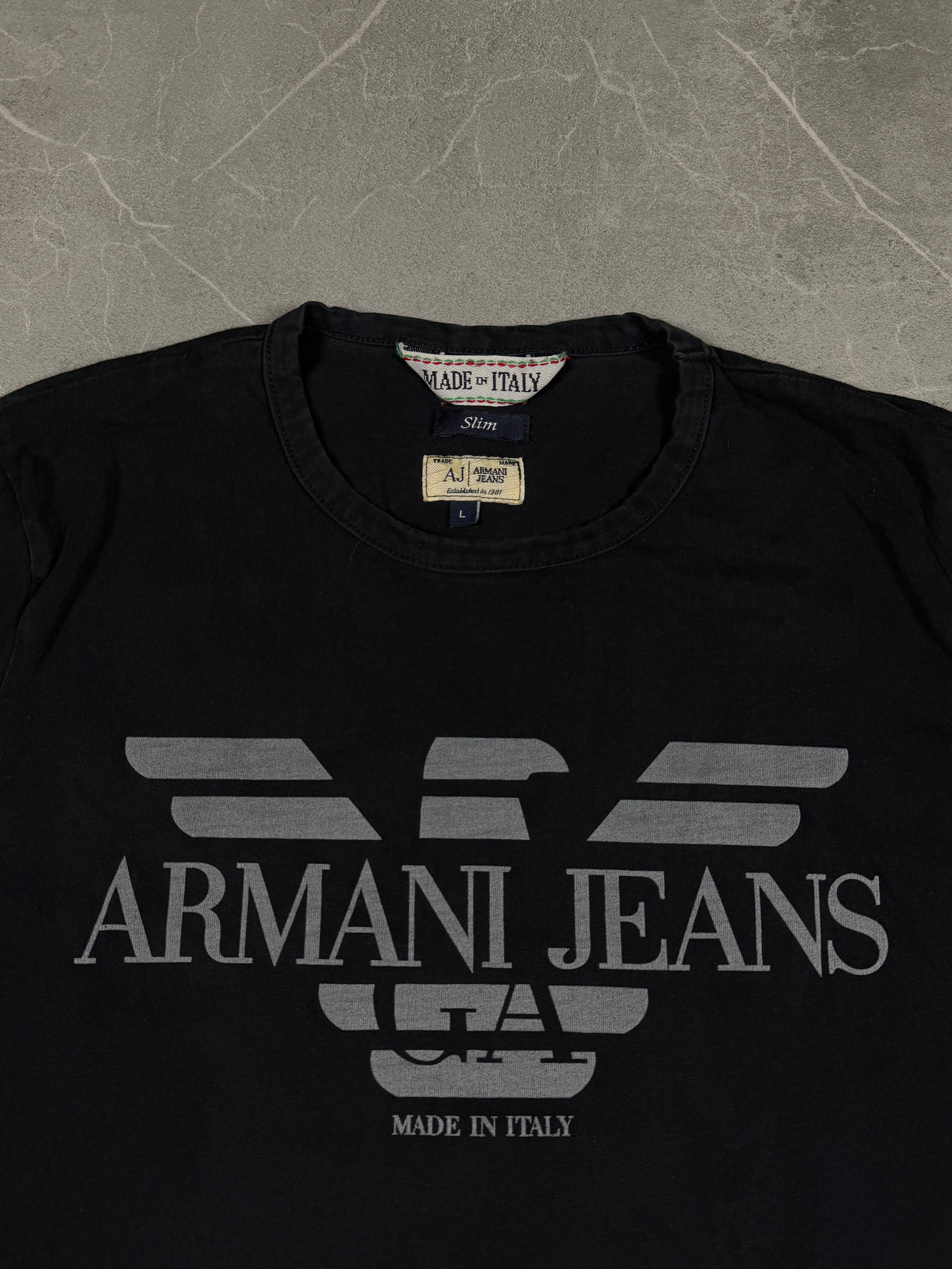 Armani Slim Fit Longsleeve (M)