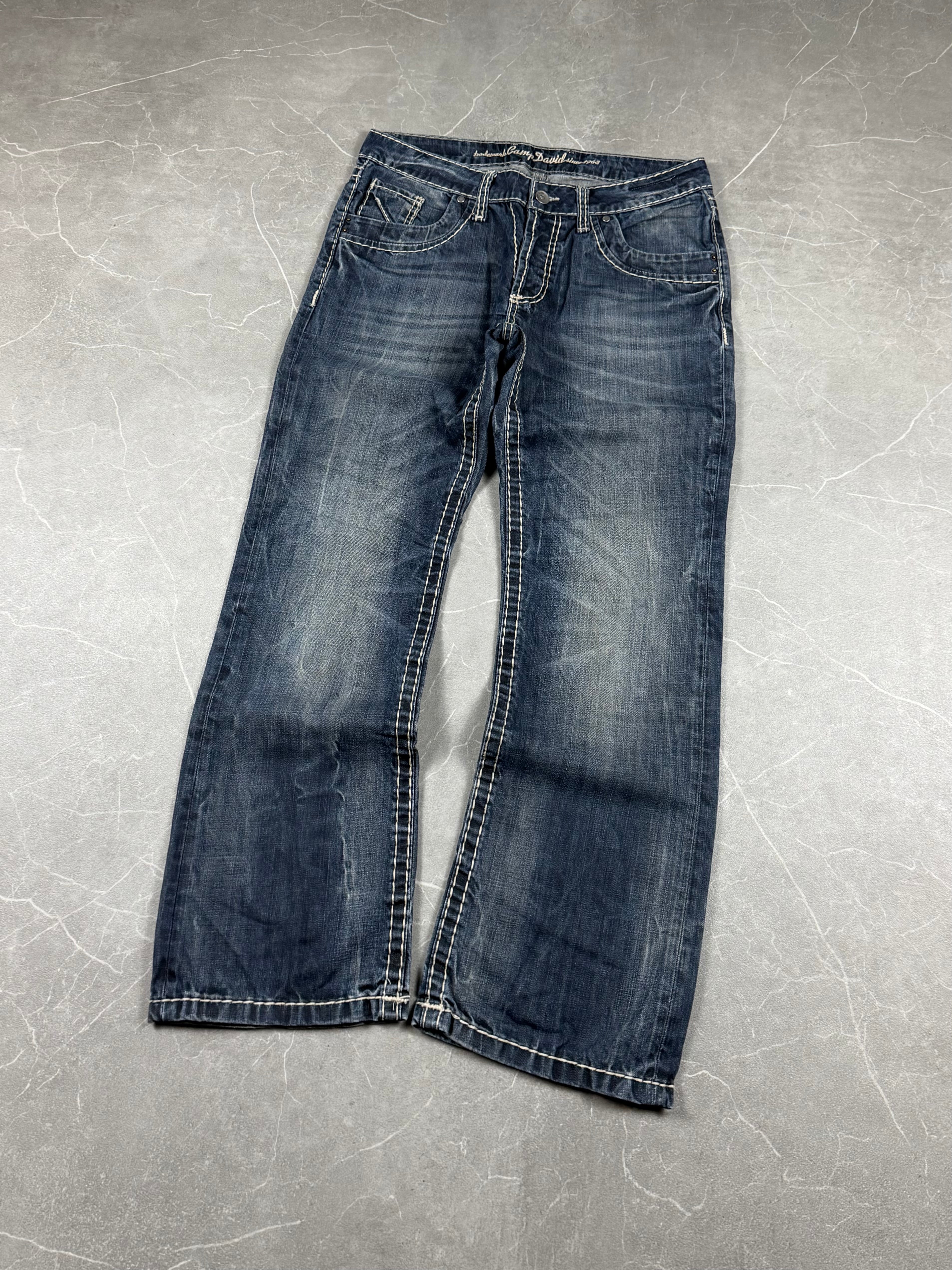 Camp David washed Bootcut Jeans (S)
