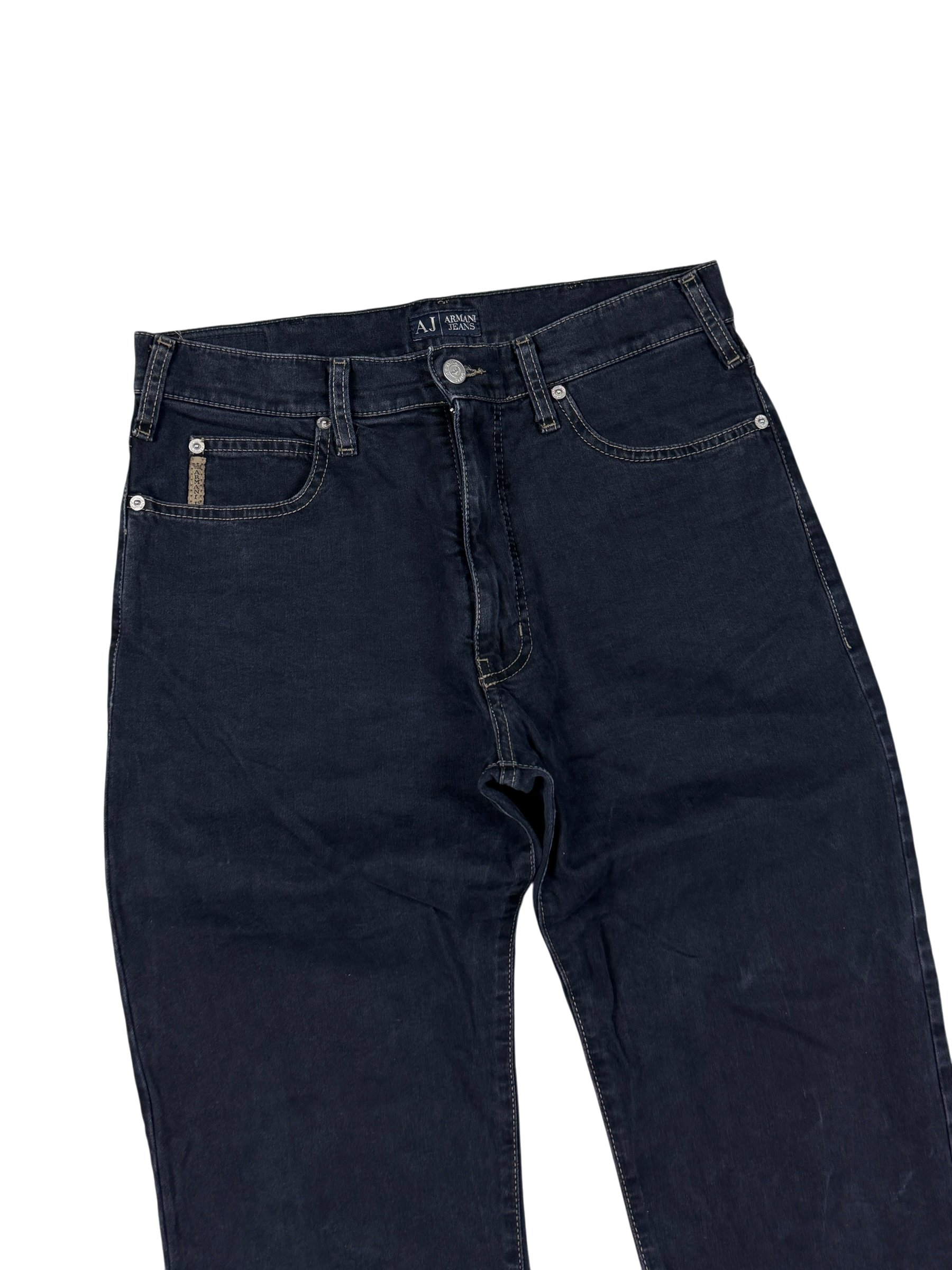 Armani Vintage Straight/Bootleg Jeans (XS)