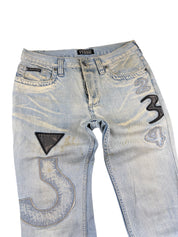 Ferre vintage Big Logo Straight Jeans (XS)