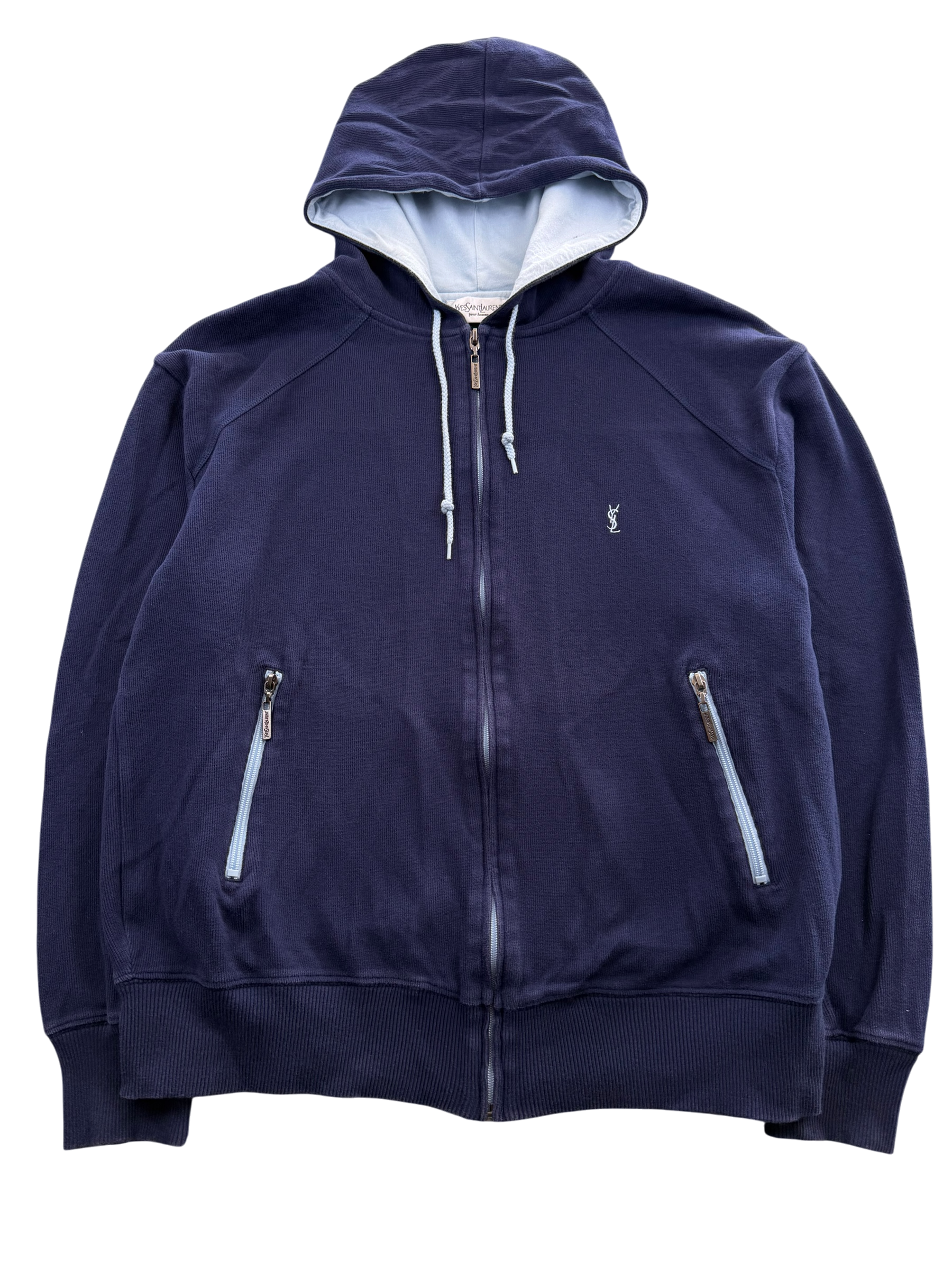 YSL Vintage Zip Hoodie (L)