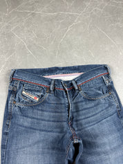 Vintage Washed Bootcut Jeans (S)