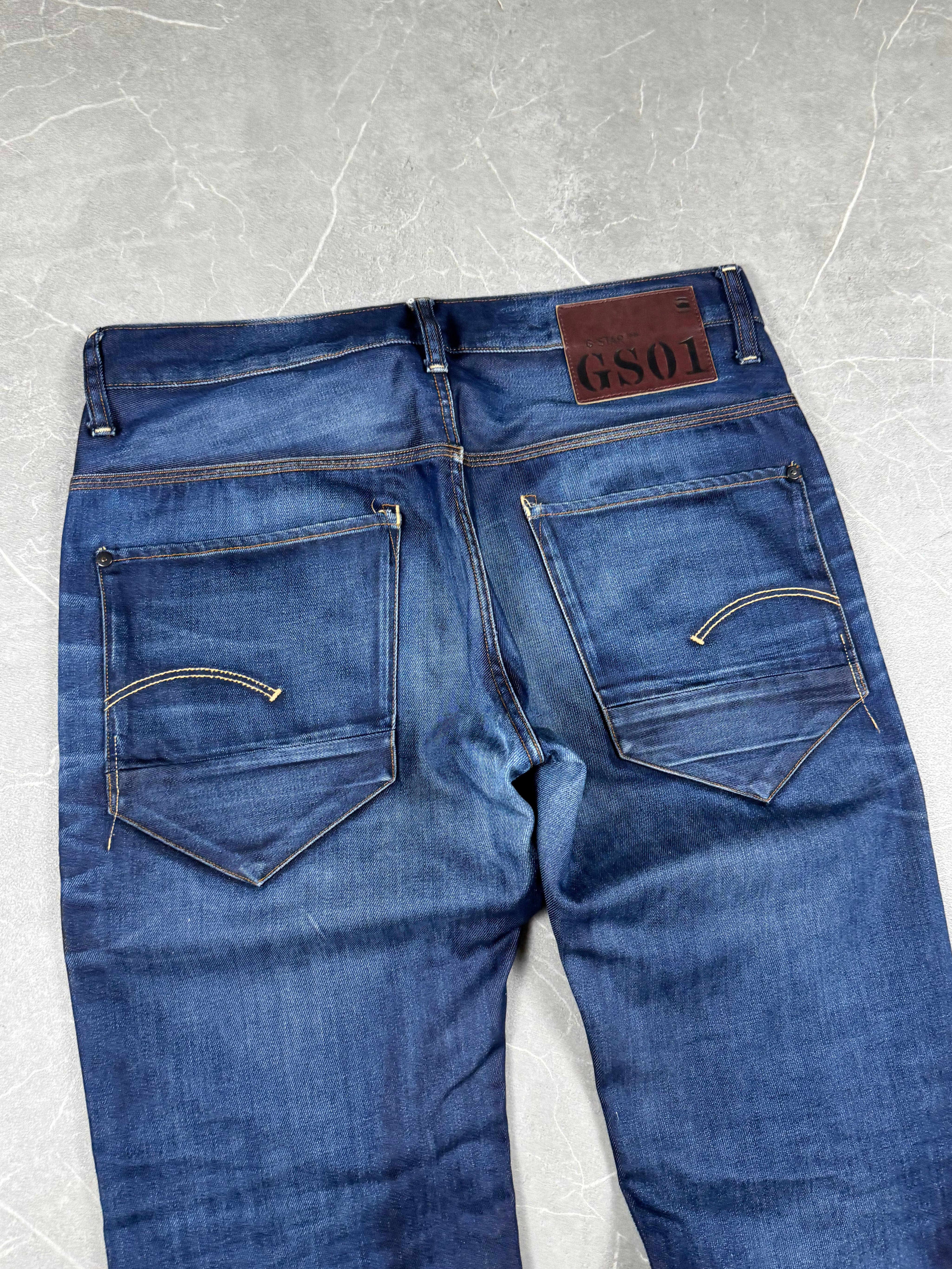 Vintage washed jeans (M)