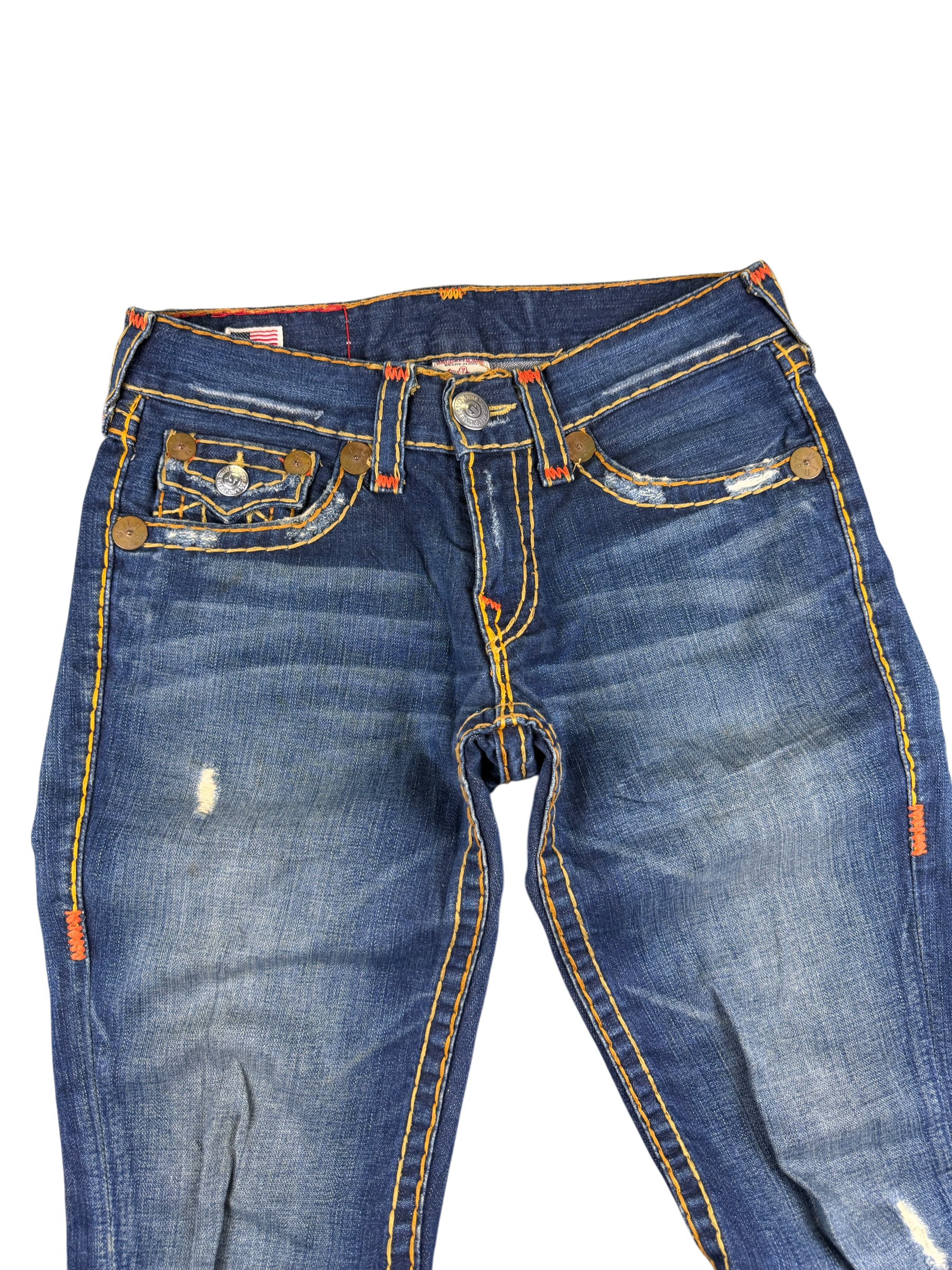 True Religion vintage washed Bootcut Jeans (S)