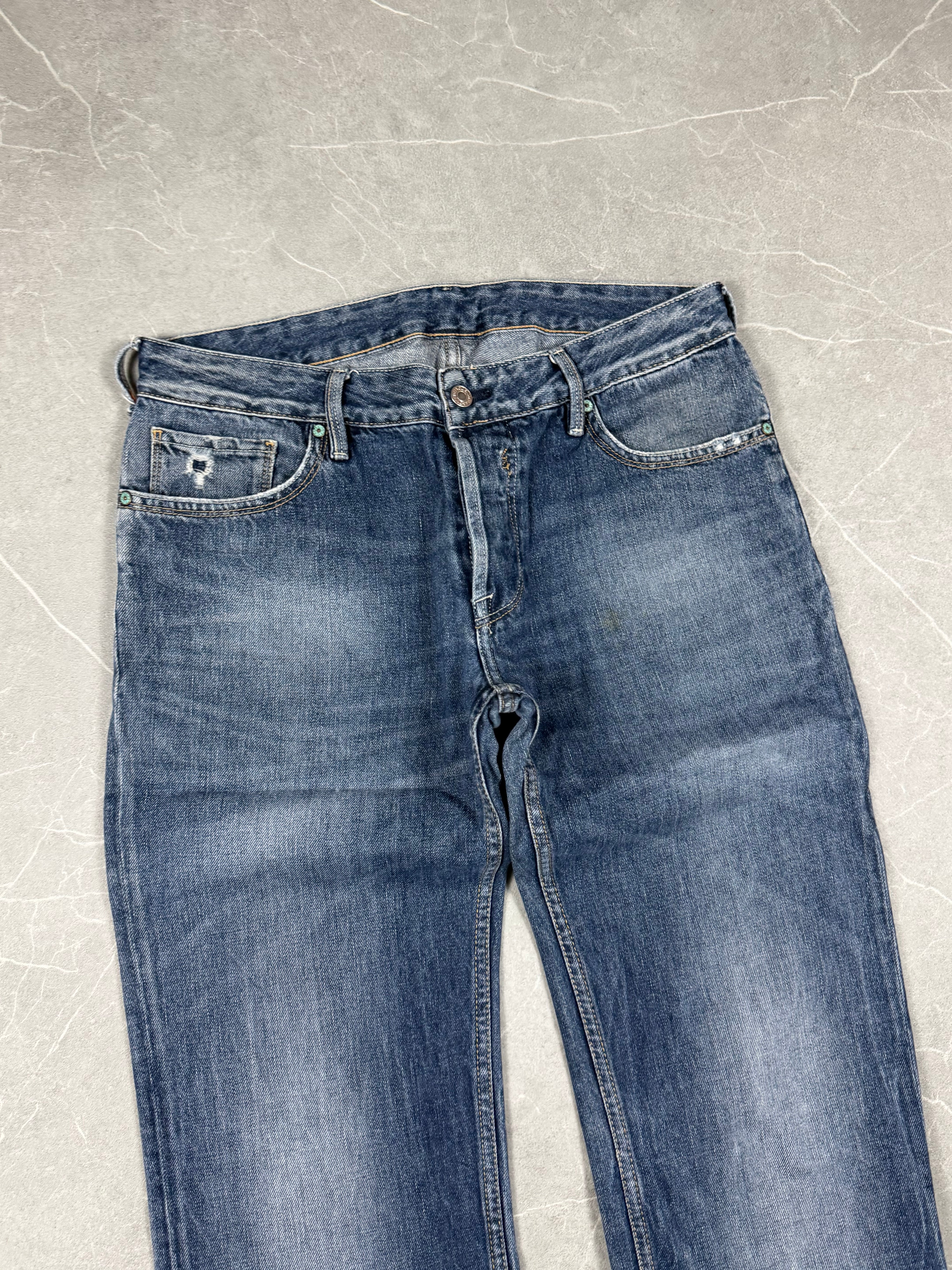 Vintage Japan Rags Straight Jeans (M)