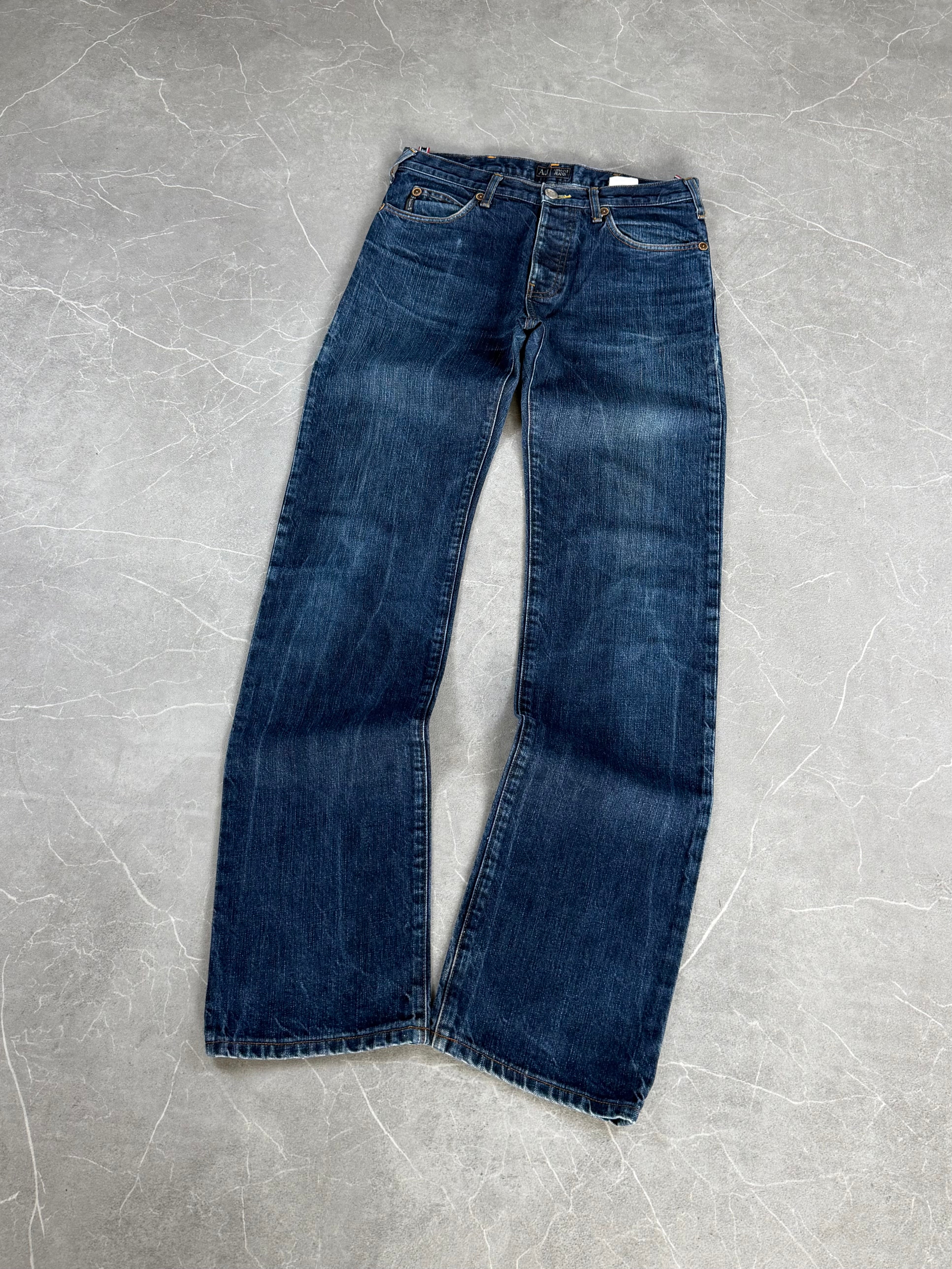 Armani Vintage Washed Slim/Straight Jeans (S)