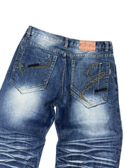 Crazy washed Straightfit Jeans (S)
