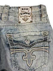 Rock Revival Straight-Fit Jeans (S)