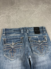 Rock Revival washed Jeans (S-M)